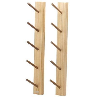 ライフサーブ EASY RAKE for Rod モダンスタイル 5段 (無塗装)(代引不可)【送料無料】の通販は 7,290円