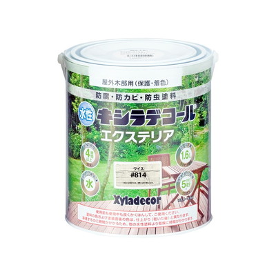 カンペハピオ 水性キシラデコール エクステリアS ワイス 1.6L #00047670400000(代引不可)【送料無料】
