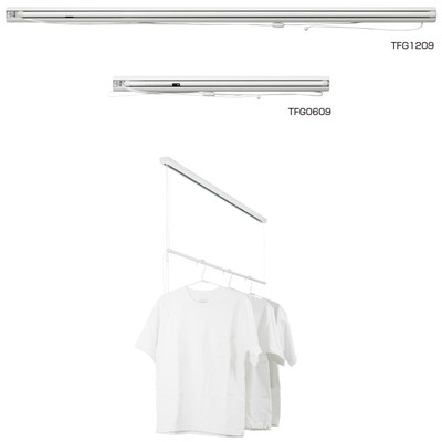 タカラ産業 タカラ TFG1209 竿付室内物干し(代引不可)【送料無料】の通販は