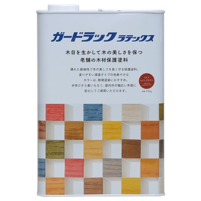 和信ペイント 和信 #800463 Gラックラテックス ワインブラウン3.0kg(代引不可)【送料無料】の通販は
