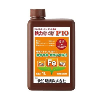 槍木産業 鉄力あくあ F10 1L(代引不可)【送料無料】