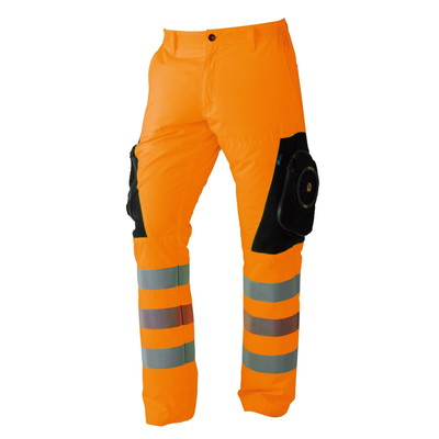 中国産業 CW 9005-141-L 安全パンツ 蛍光オレンジ赤 L #9005-141-L(代引不可)【送料無料】の通販は 6,230円