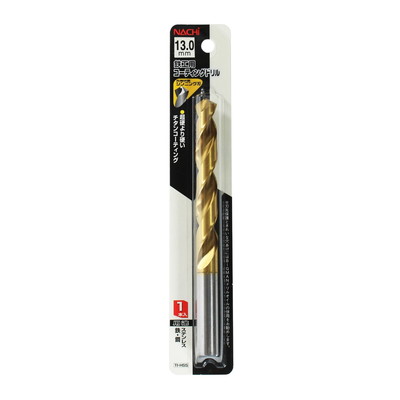 BIGMAN コーティングドリル1本入 13.0mm #060329(代引不可)【送料無料】