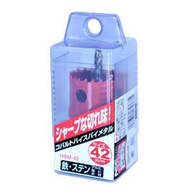 BIGMAN コバルトハイスホールソー HBM-42(代引不可)【送料無料】の通販は 5,010円