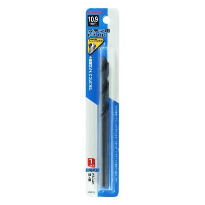BIGMAN ステンレス用ドリル1本入 10.9mm #067657(代引不可)【送料無料】の通販は