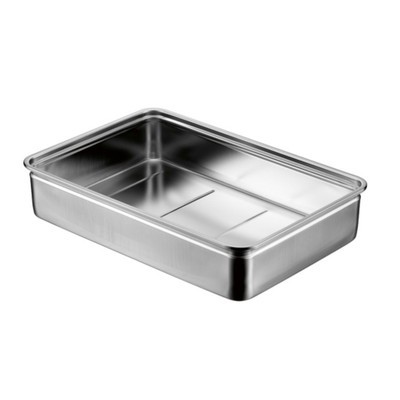 赤川器物製作所 18-8 サニタリー番重バット 中・110 #22806(代引不可)【送料無料】の通販は