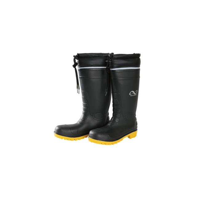 阪神素地 防災長靴 ブラックM BN-860(代引不可)【送料無料】の通販は