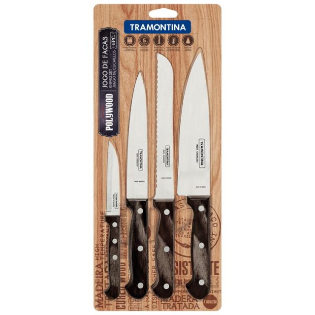 TRAMONTINA(トラモンティーナ) ナイフカトラリー4pc ダーク 21199/981(代引不可)【送料無料】の通販は