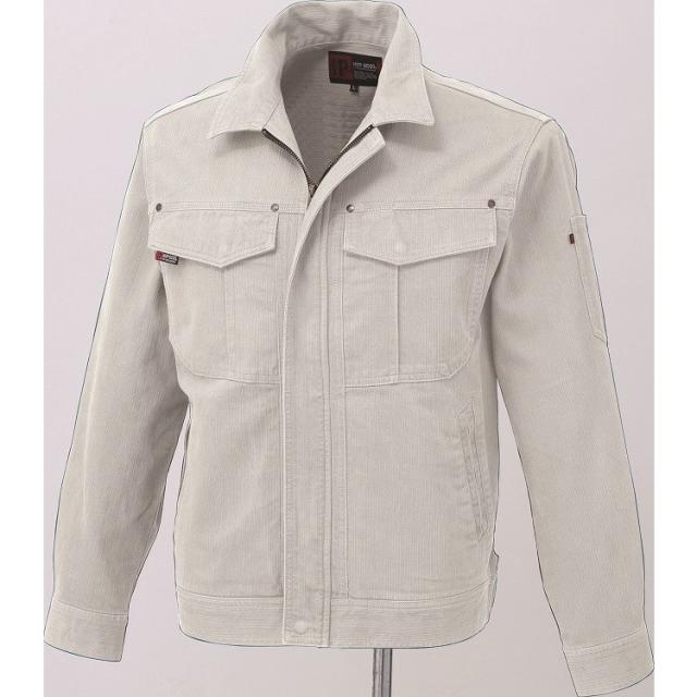 CUC HOP 長袖ブルゾン アイボリ4L 7909-03-4L(代引不可)【送料無料】 4,730円