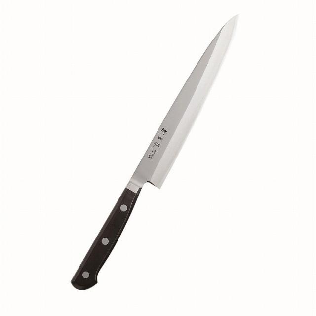 カンダ 神田作 黒合板柳刃 22cm #129089(代引不可)【送料無料】