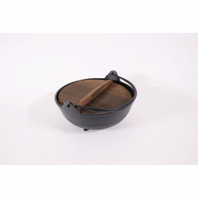 カンダ アルミ黒塗り田舎鍋 21cm #292025(代引不可)【送料無料】