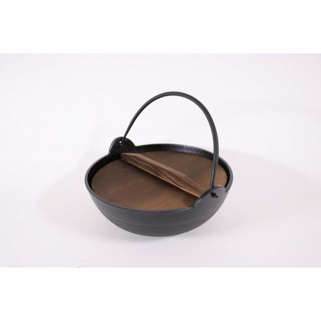 カンダ アルミ黒塗り田舎鍋 24cm #292026(代引不可)【送料無料】