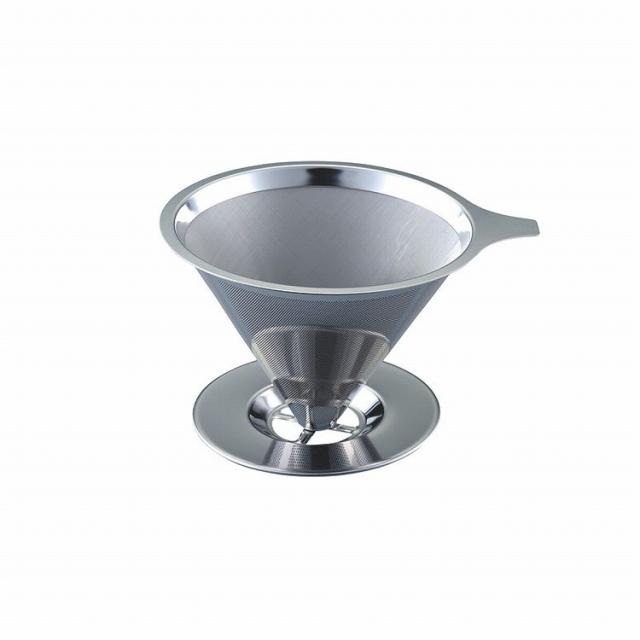 その他 18 カンダ 18-8ステンレス ペーパーレスコーヒードリッパー #159071(代引