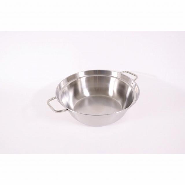カンダ IH対応 18-0セイロ鍋27cm 横取手 #387400(代引不可)【送料無料】