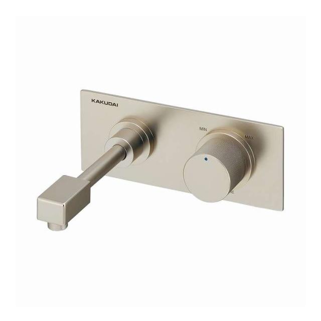 壁ユニット水栓レトロシルバー カクダイ 729-100A-MN(代引不可)【送料無料】