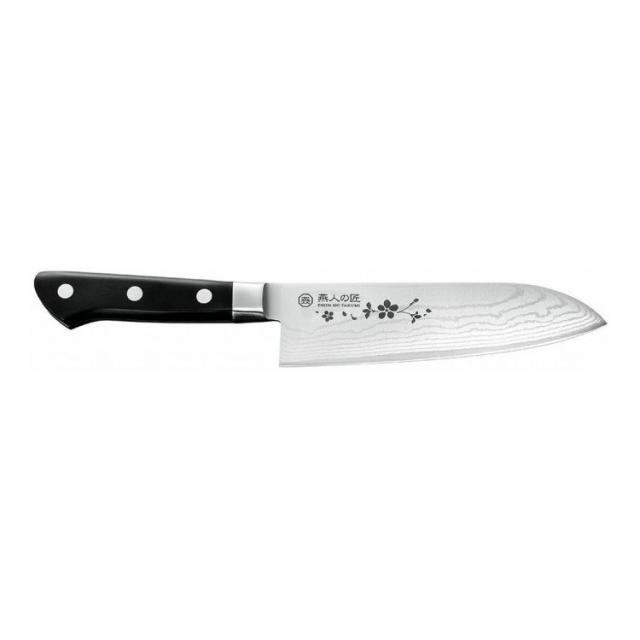 よこやま ダマスカス三徳包丁170mm ETO-2501(代引不可)【送料無料】