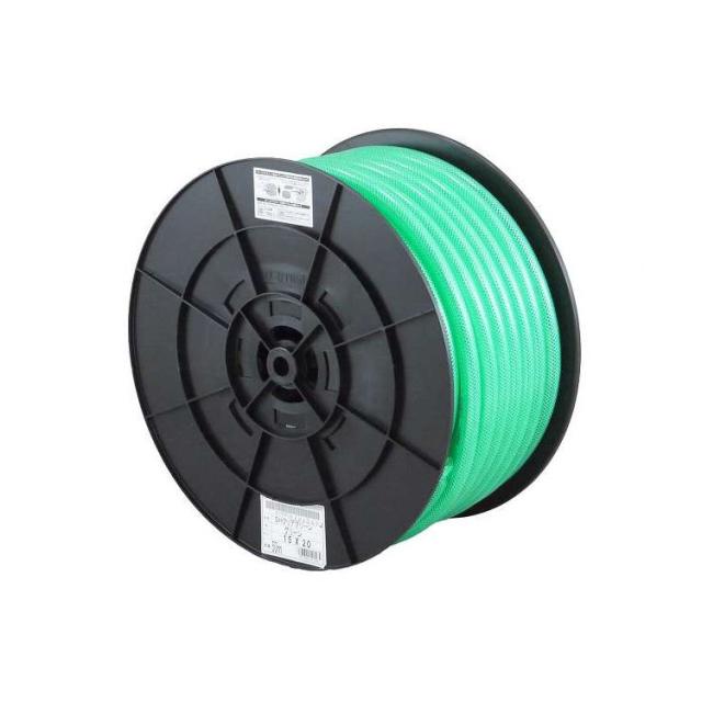 SHクリアグリーンホース 15x20 ドラム巻 50m 三洋化成(代引不可)【送料無料】