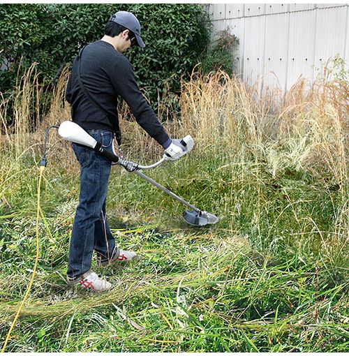 京セラ KYOCERA 電気式刈払機 AK-6000 草刈 草刈り機 軽量チップソー 