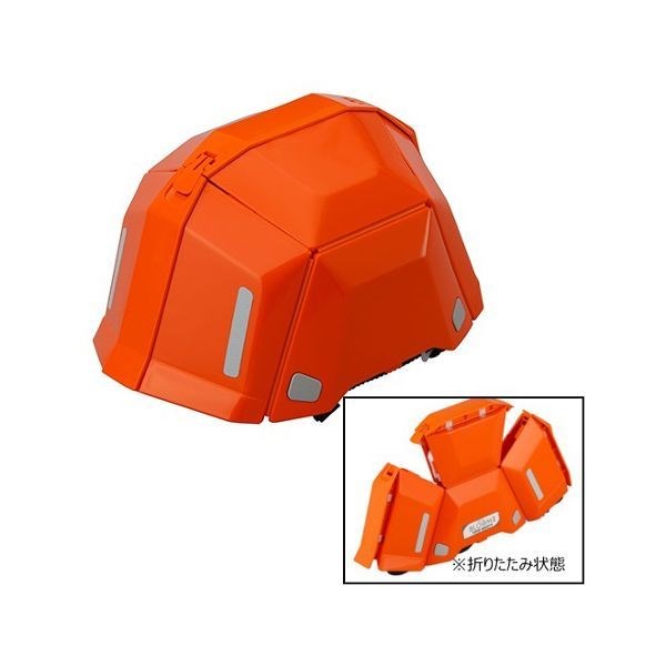 【単品3個セット】TOYO ヘルメット ブルーム2 NO.101 オレンジ ヘルメット 防災 コンパクト(代引不可)【送料無料】