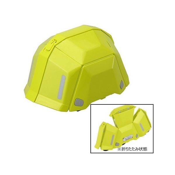 【単品2個セット】TOYO ヘルメット ブルーム2 NO.101 ライム ヘルメット 防災 コンパクト(代引不可)【送料無料】