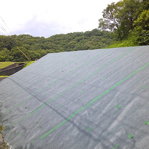 セフティ-3 高密度不織布防草シート 無緑 1×50m(代引不可)【送料無料】_1