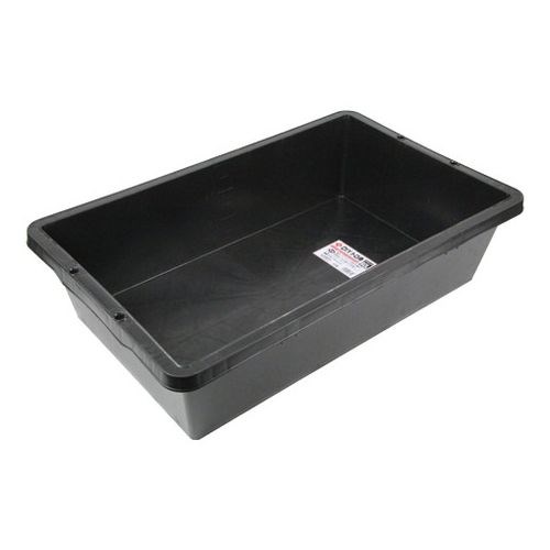 【単品10個セット】DIYトロ舟 ブラック 60L ブラック かくはん作業 肥料 モルタル コンクリート 混ぜ合わせ 祭り(代引不可)【送料無料】