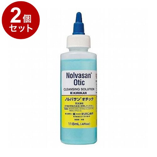 【2個セット】 キリカン洋行 ノルバサンオチック 犬猫用 118mL【送料無料】の通販は