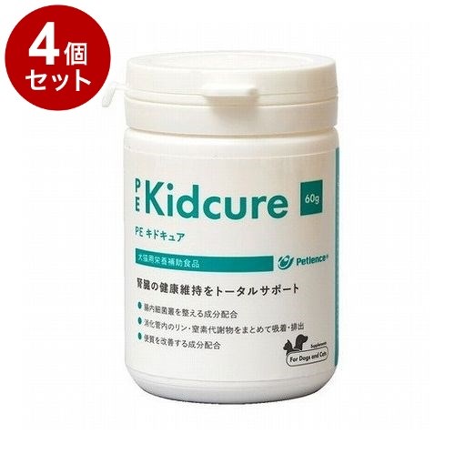 【4個セット】 PEキドキュア 犬猫用 60g【送料無料】