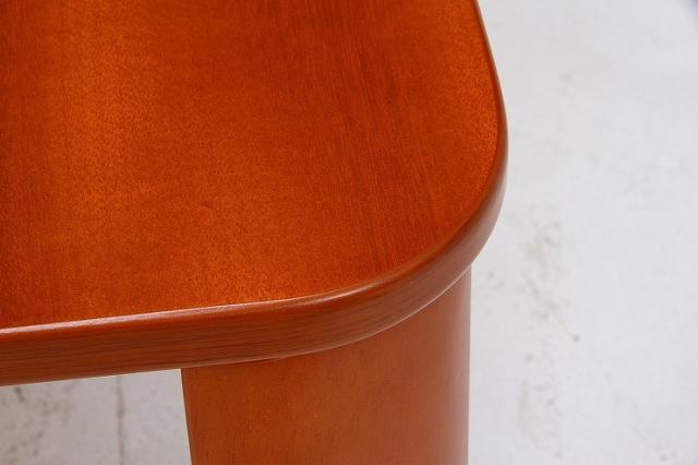 折脚ローテーブル W1050×D750×H320mm MDF(突板ラバーウッド) おしゃれ ブラウン(代引不可)【送料無料】_3