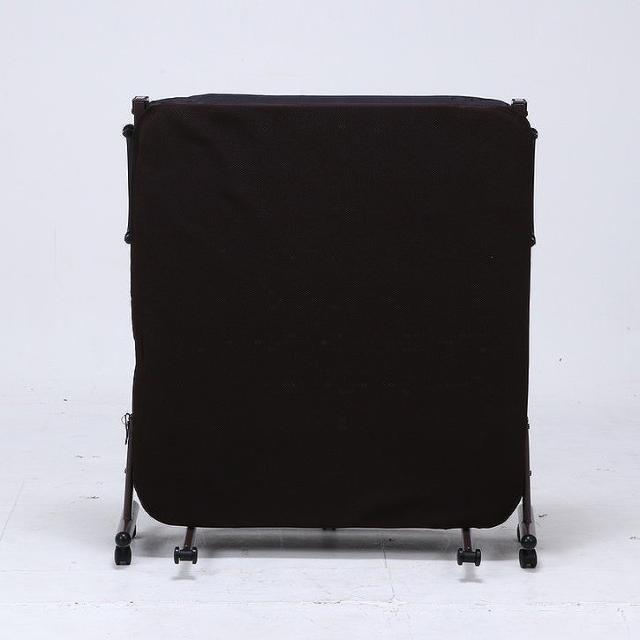 ワンタッチベッド フリーロック42段 高床タイプ W975×D2070×H500mm 385mm スチール おしゃれ(代引不可)【送料無料】_4