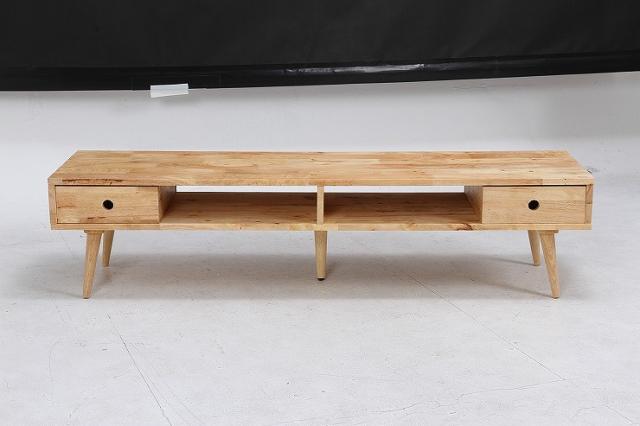 Natural Signature TVボード W1500×D400×H365mm 天然木(ラバーウッド) おしゃれ テレビ台 ローボード(代引不可)【送料無料】_1
