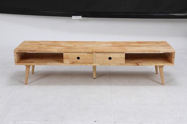 Natural Signature TVボード W1500×D400×H365mm 天然木(ラバーウッド) おしゃれ テレビ台 ローボード(代引不可)【送料無料】_3
