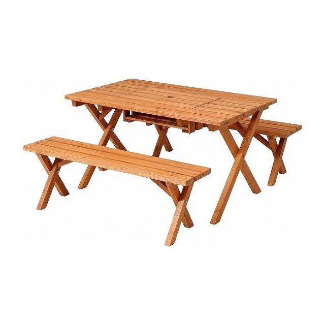 タカショー Takasho アルミ縁台 ガーデンベンチ 150 JAB-15GN  