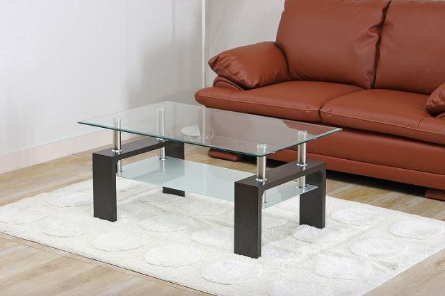 薔薇柄ペイントとピンクのグラデーションのミニカフェテーブルH30cm