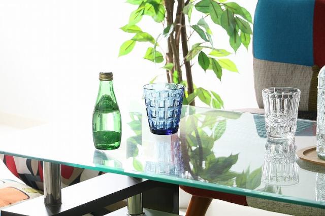 センターテーブル フォーカス W1000×D600×H450mm 強化ガラス スチール おしゃれ ダークブラウン(代引不可)【送料無料】_4
