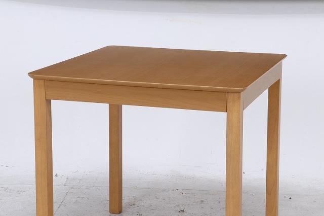 ダイニングテーブル W750×D750×H720mm 天然木 MDF おしゃれ ナチュラル(代引不可)【送料無料】_3