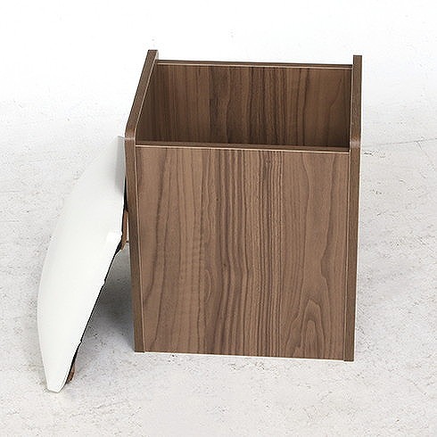 ドレッサー（三面鏡） スツール付き ミディアムブラウン 組立品 ドレッサー(三面鏡) スツール付き W600×D390×H1300mm おしゃれ 収納