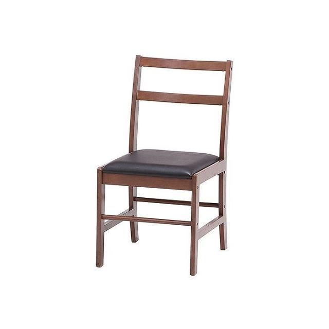 ダイニングチェア W410×D486×H790mm 430mm 天然木(ラバーウッド) おしゃれ ブラウン(代引不可)【送料無料】