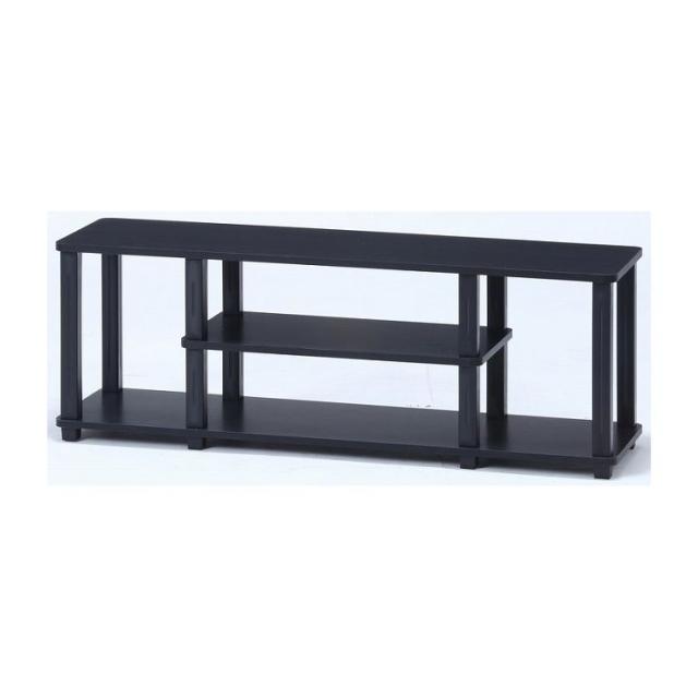 Tvラック ブラウン ブラック 幅111 5 奥行29 5 高さ40 8cm プリント紙化粧パーティクルボード 代引不可 送料無料 の通販はau Pay マーケット リコメン堂