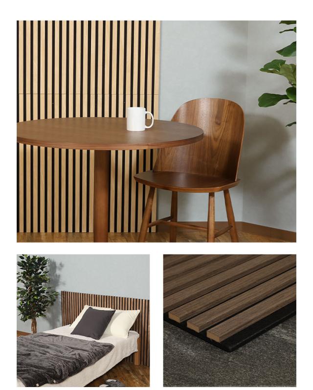 Art3d 4枚 吸音パネル ウッド 木製 吸音材 120x60 CM 4枚 きゅうおん