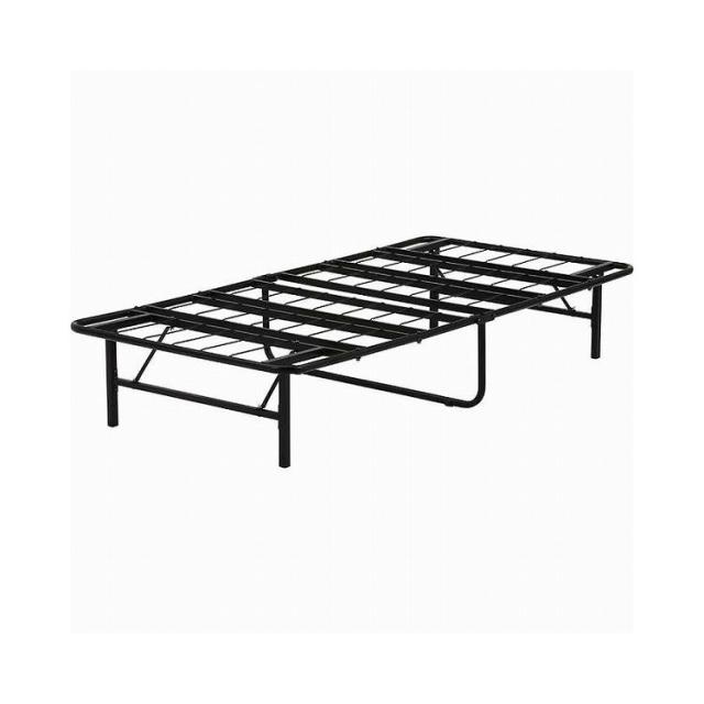 折りたたみパイプベッド 工具不要 easy BK GY ベッド 寝具 パイプベッド 折りたたみ ベッド 寝室(代引不可)【送料無料】_1
