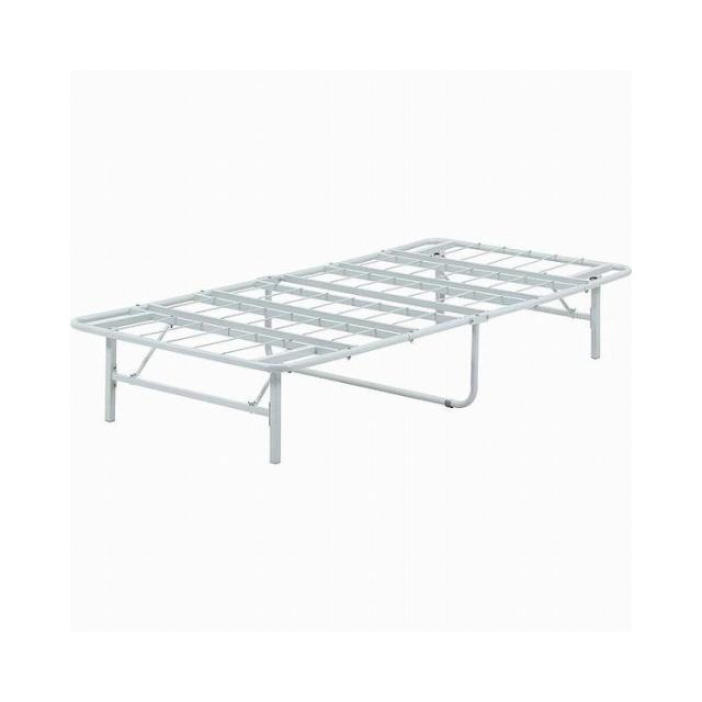 折りたたみパイプベッド 工具不要 easy BK GY ベッド 寝具 パイプベッド 折りたたみ ベッド 寝室(代引不可)【送料無料】_9