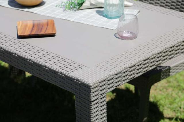 ステラ テーブル 80×140 ブラック(11238) グレー(12288) ホワイト