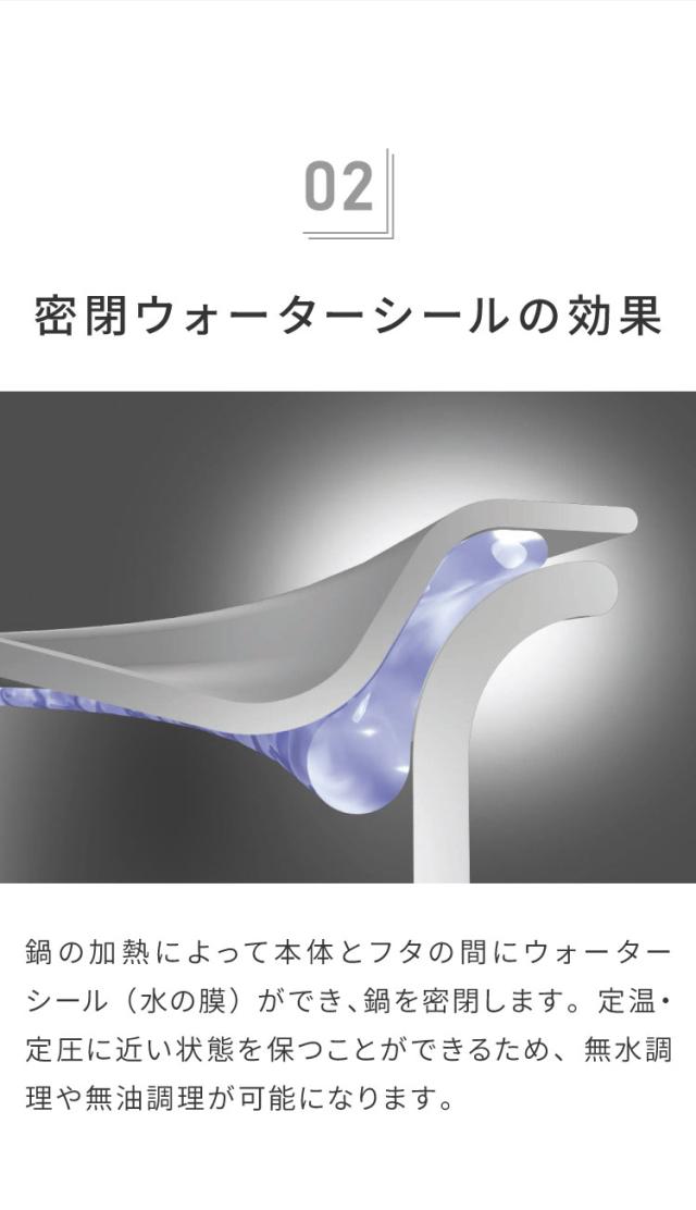 ジオ・プロダクト 日本製 両手鍋 28cm GEO-28T ガス火・IH対応 オーブン可 GEO ジオ 服部幸應先生 国産 宮崎製作所 Miyaco ジオプロダクト【送料無料】_4