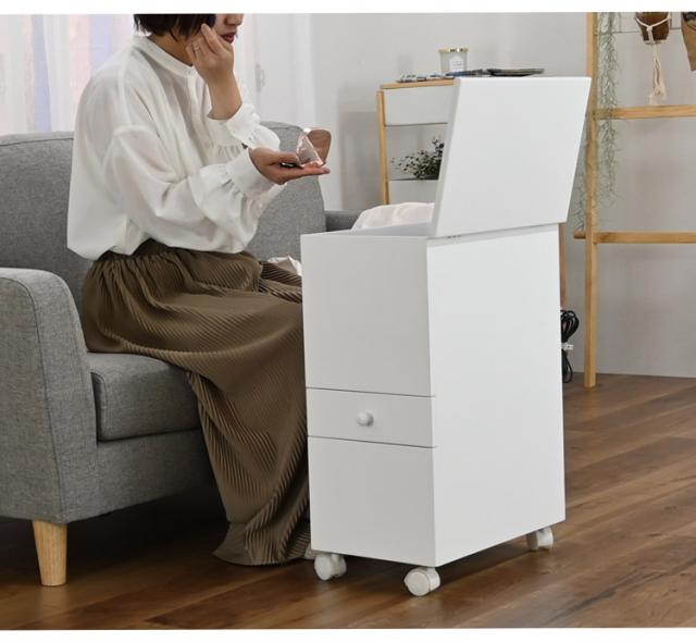 完成品 コスメワゴン ドレッサー ドレッサーワゴン サイドテーブル