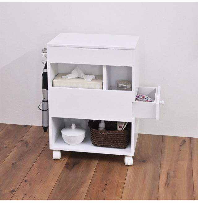 コスメワゴン　ボックス　小物収納　ドレッサー q0729.jpg
