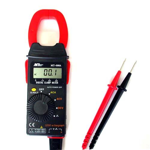 MT・デジタルクランプテスター・MT-600A 御勤め物の具：電設物の具：位置づける具【貨物輸送無料】