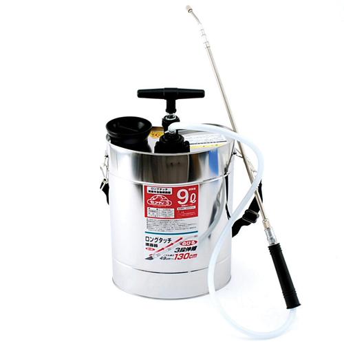 セフティ−３ ロングタッチ肩掛半自動噴霧器 ９Ｌジュシポンプ 【送料無料】