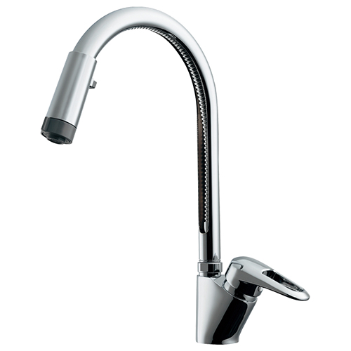 カクダイ KAKUDAI シングルレバー混合栓（シャワーつき） 117-127 [A151403]