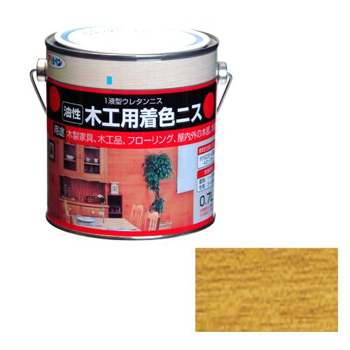 アサヒペン 油性木工用着色ニス 0.7L透明(クリヤ)【送料無料】